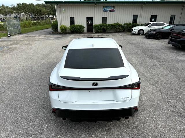 Photo of 2023 Pearl White Lexus IS 350