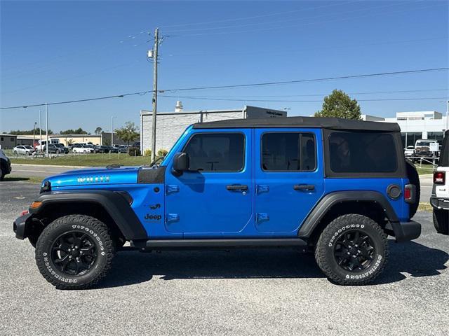 Photo of 2021 Hydro Blue Pearlcoat Jeep Wrangler