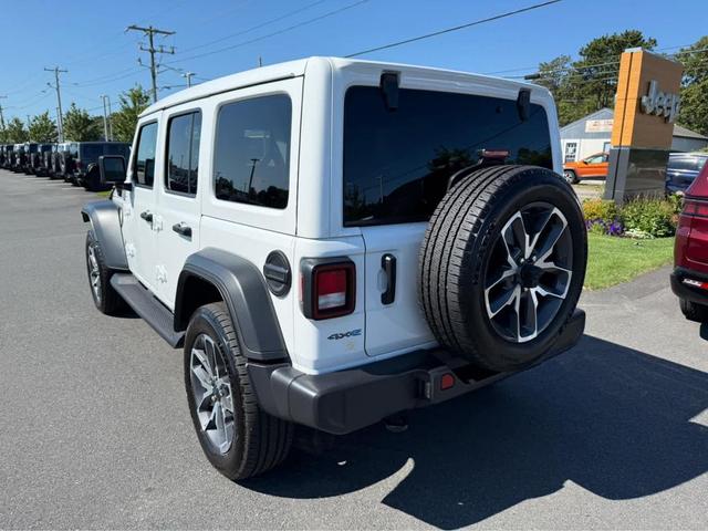 Photo of 2025 Bright White Clearcoat Jeep Wrangler 4xe
