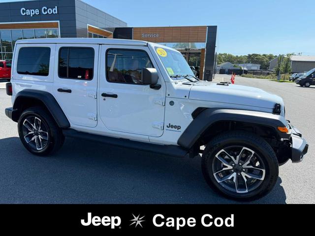 Photo of 2025 Bright White Clearcoat Jeep Wrangler 4xe