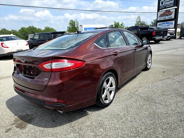 Photo of 2015 Ruby Red Tinted Clearcoat Ford Fusion