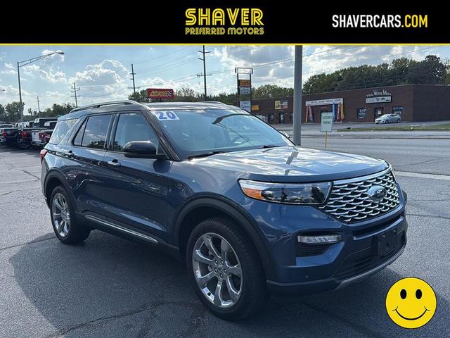 Photo of 2020 Blue Metallic Ford Explorer