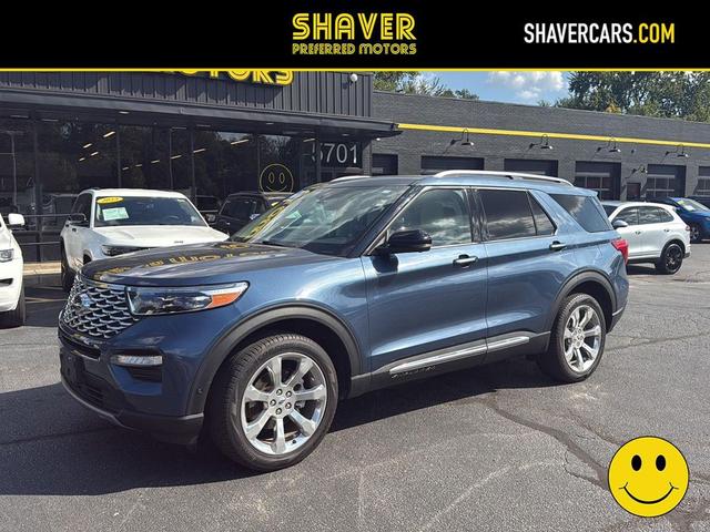 Photo of 2020 Blue Metallic Ford Explorer
