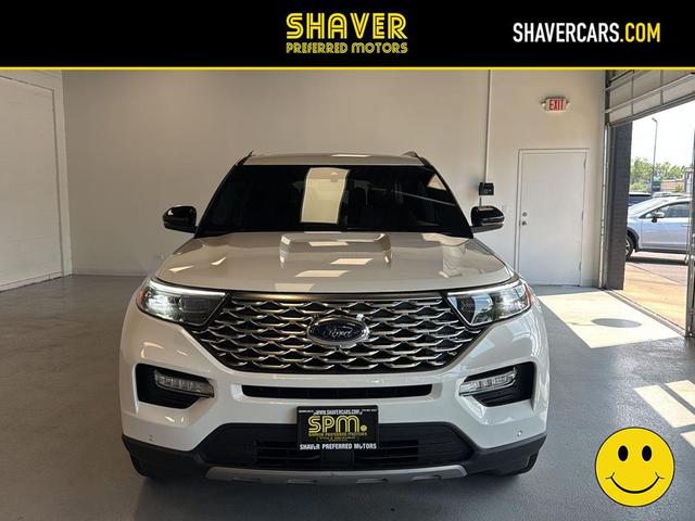 Photo of 2022 Star White Metallic Tri-Coat Ford Explorer