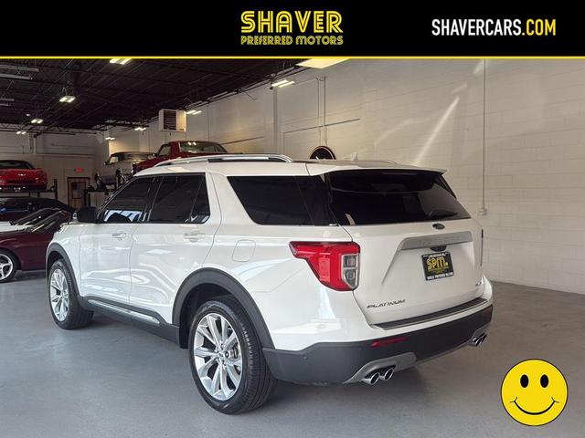 Photo of 2022 Star White Metallic Tri-Coat Ford Explorer