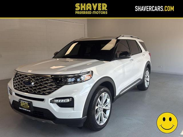 Photo of 2022 Star White Metallic Tri-Coat Ford Explorer