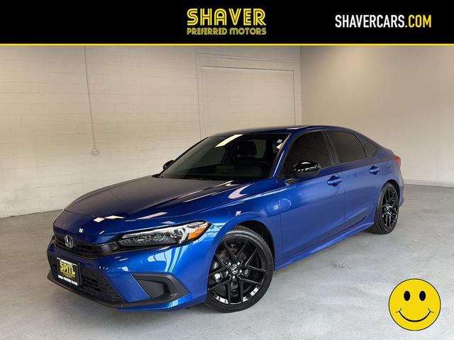 Photo of 2024 Aegean Blue Metallic Honda Civic