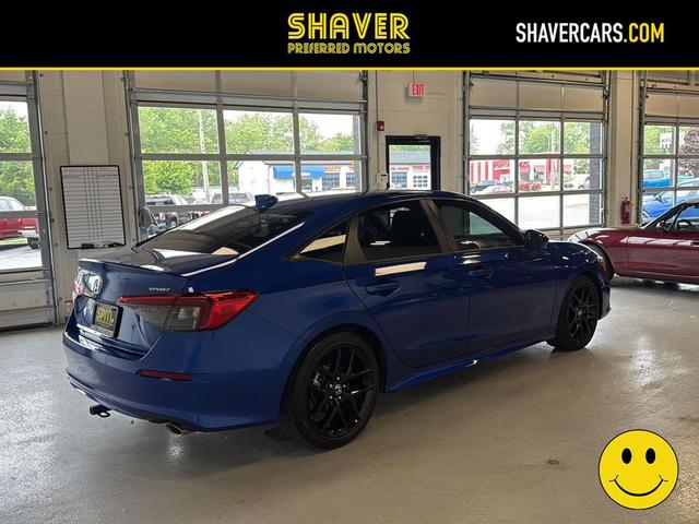 Photo of 2024 Aegean Blue Metallic Honda Civic