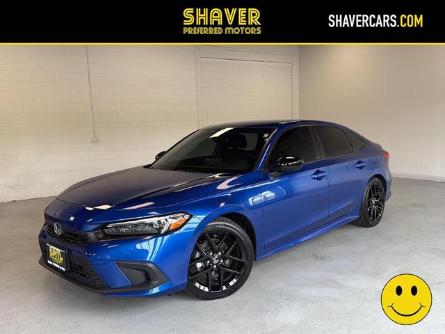 Photo of 2024 Aegean Blue Metallic Honda Civic