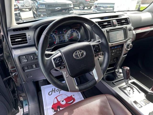 Photo of 2016 Midnight Black Metallic Toyota 4Runner