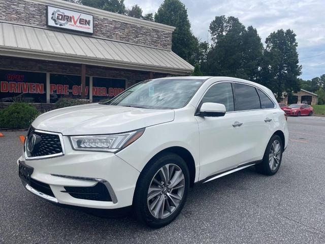 Photo of 2017 White Diamond Pearl Acura MDX