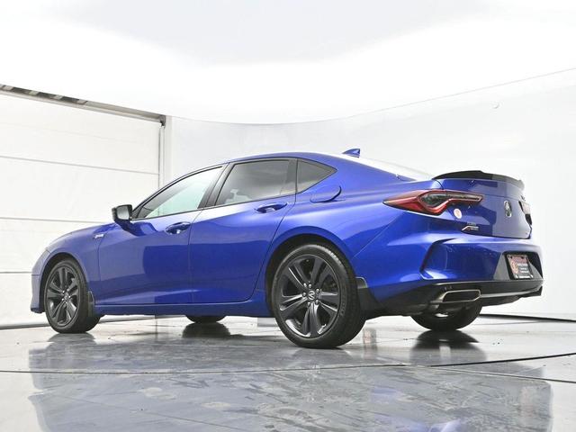 Photo of 2021 Apex Blue Pearl Acura TLX