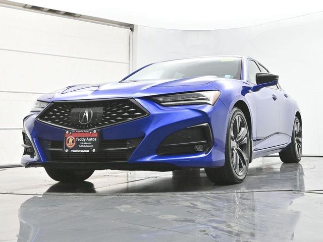 Photo of 2021 Apex Blue Pearl Acura TLX