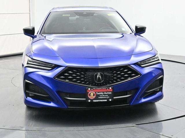 Photo of 2021 Apex Blue Pearl Acura TLX
