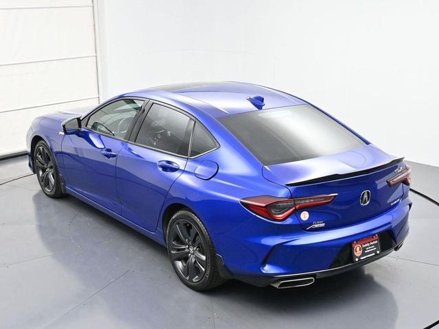 Photo of 2021 Apex Blue Pearl Acura TLX