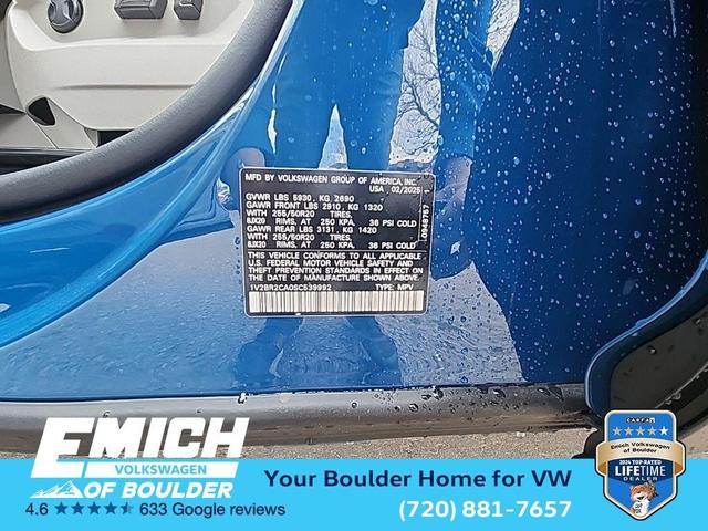 Photo of 2025 Mountain  Lake Blue Volkswagen Atlas