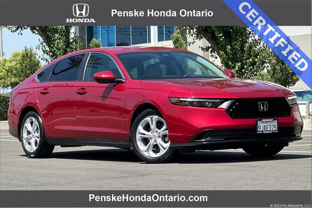 Photo of 2023 Radiant Red Metallic Honda Accord