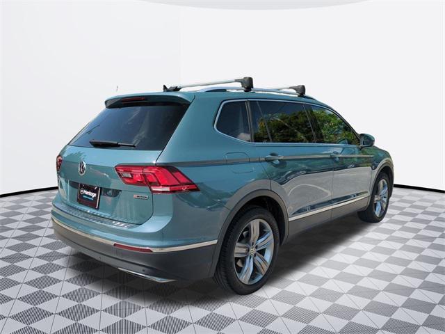 Photo of 2021 Blue Metallic Volkswagen Tiguan