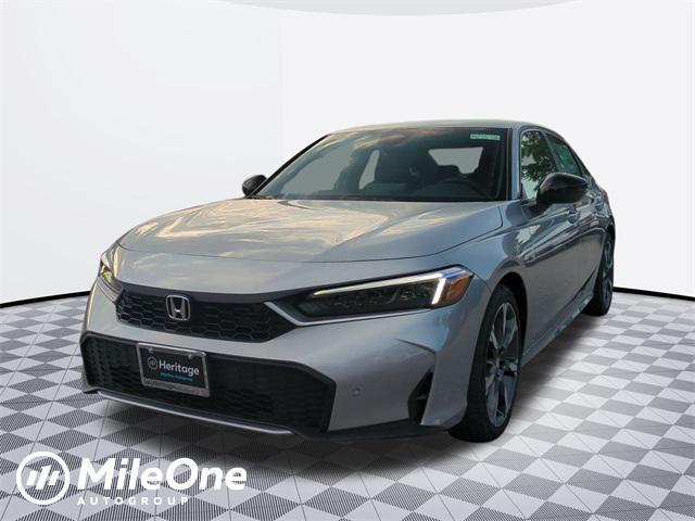 Photo of 2026 Solar Silver Metallic Honda Civic Hybrid