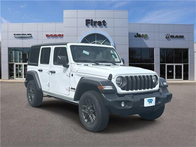 Photo of 2025 Bright White Clearcoat Jeep Wrangler