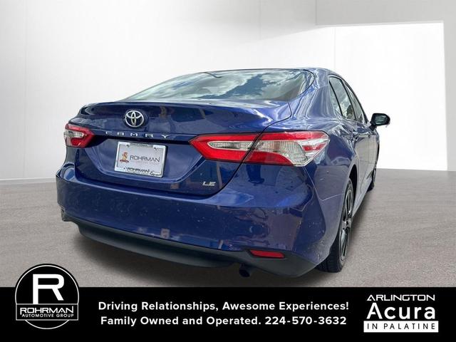 Photo of 2018 Blue Crush Metallic Toyota Camry