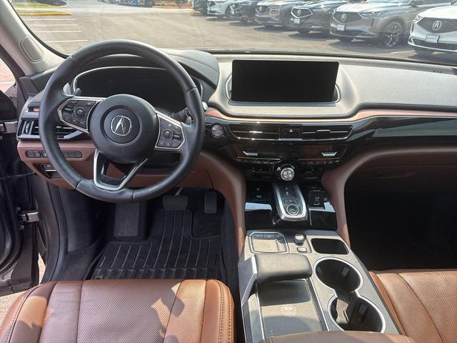 Photo of 2023 Liquid Carbon Metallic Acura MDX