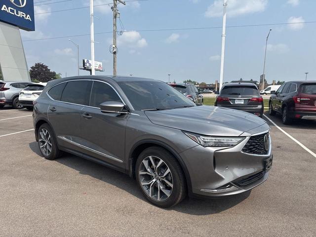 Photo of 2023 Liquid Carbon Metallic Acura MDX