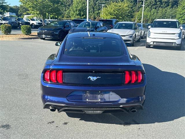 Photo of 2018 Kona Blue Metallic Ford Mustang