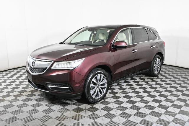 Photo of 2014 Dark Cherry Pearl Acura MDX