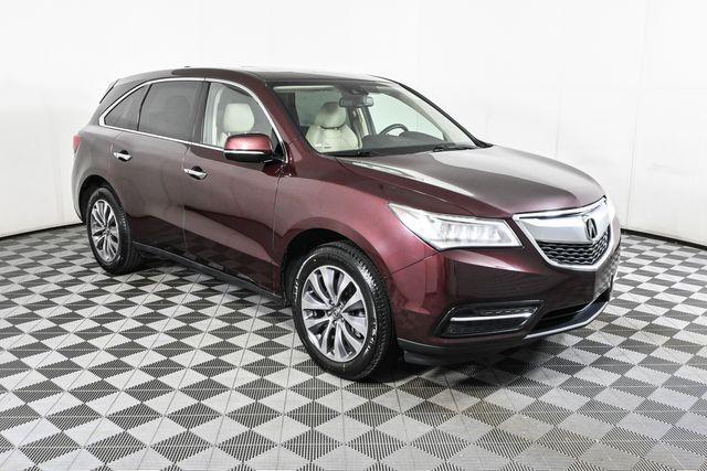 Photo of 2014 Dark Cherry Pearl Acura MDX