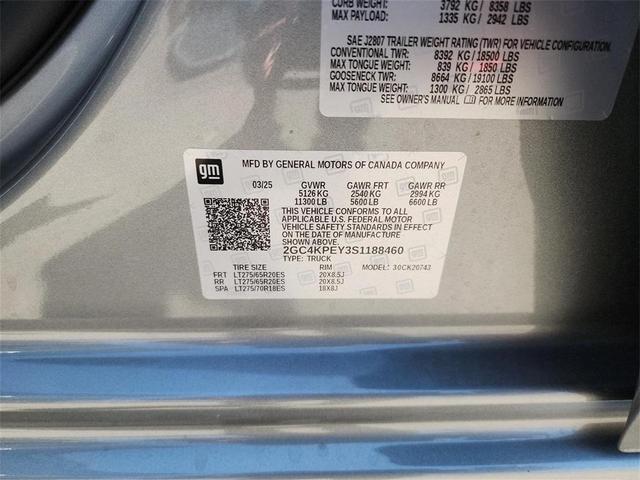 Photo of 2025 Sterling Gray Metallic Chevrolet Silverado 2500