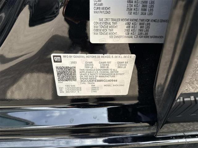 Photo of 2024 Black Chevrolet Silverado 1500