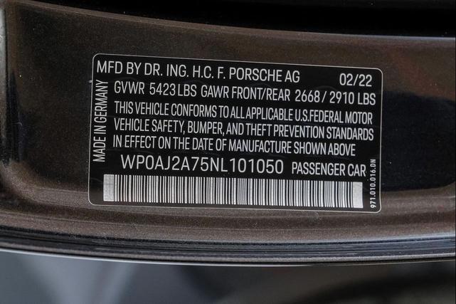 Photo of 2022 Gray Porsche Panamera