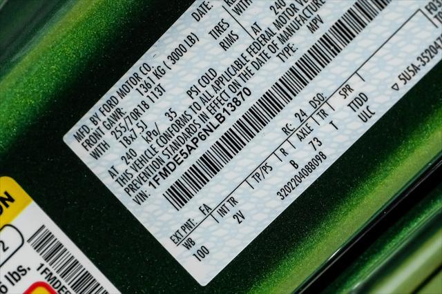Photo of 2022 Eruption Green Metallic Ford Bronco