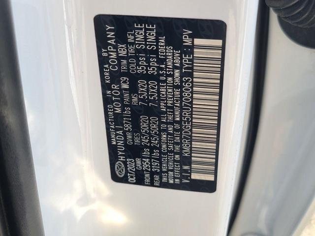 Photo of 2024 Hyper White Hyundai PALISADE