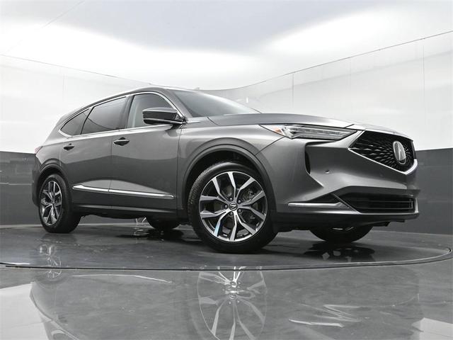 Photo of 2023 Liquid Carbon Metallic Acura MDX