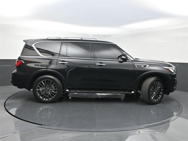 Photo of 2024 Mineral Black INFINITI QX80