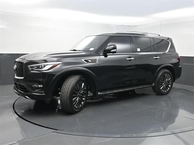 Photo of 2024 Mineral Black INFINITI QX80