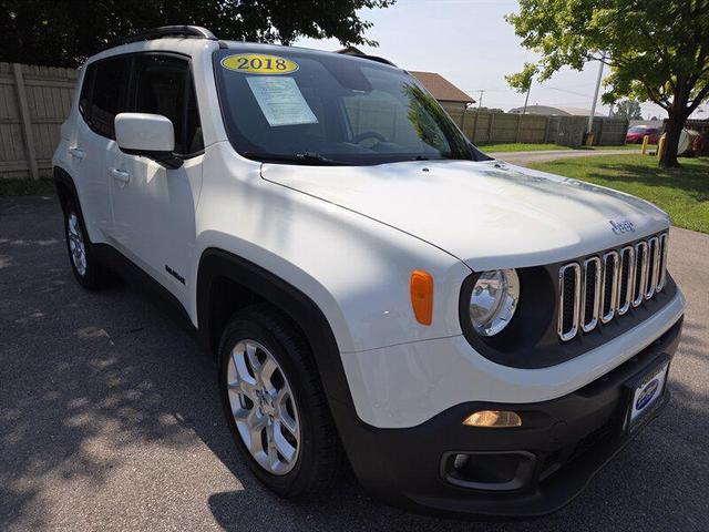 Photo of 2018 Alpine White Jeep Renegade