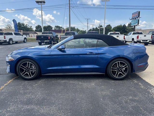 Photo of 2022 Atlas Blue Ford Mustang