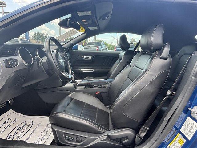 Photo of 2022 Atlas Blue Ford Mustang