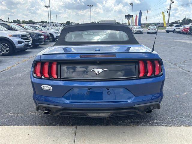 Photo of 2022 Atlas Blue Ford Mustang