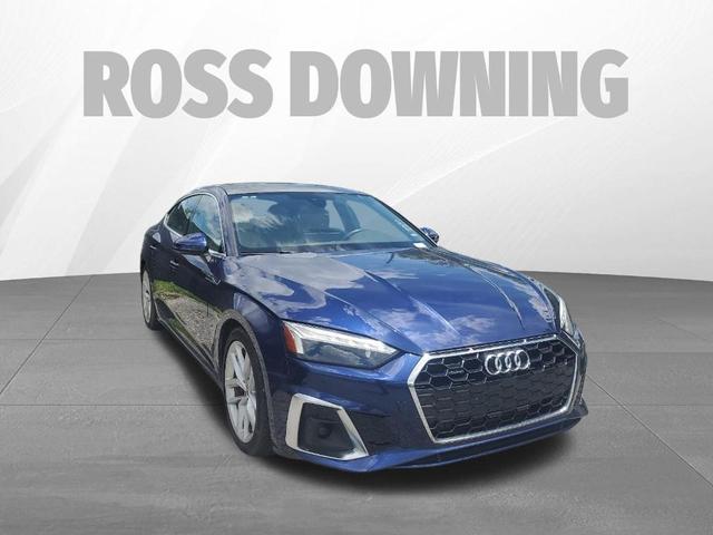 Photo of 2024 Navarra Blue Metallic Audi A5 Sportback