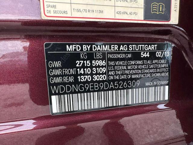 Photo of 2013 Burgundy Mercedes-Benz S-Class