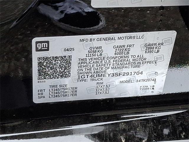 Photo of 2025 Onyx Black GMC Sierra 2500