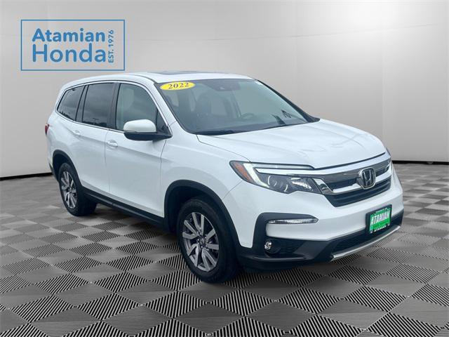 Photo of 2022 Platinum White Pearl Honda Pilot