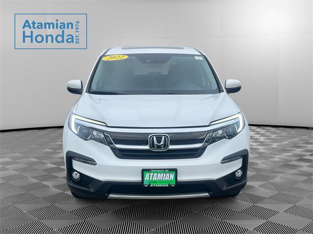 Photo of 2022 Platinum White Pearl Honda Pilot