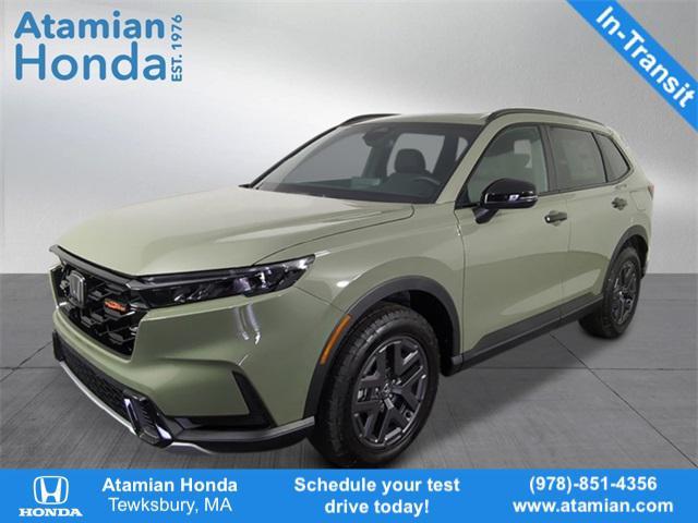 Photo of 2026 Ash Green Metallic Honda CR-V Hybrid