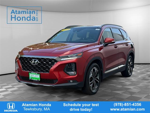 Photo of 2019 Lava Orange Hyundai SANTA FE
