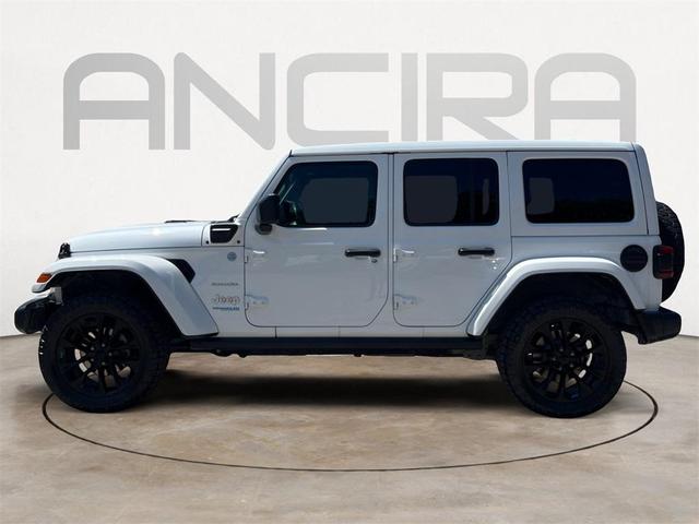 Photo of 2022 Bright White Clearcoat Jeep Wrangler Unlimited 4xe